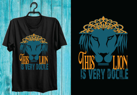 Download Skull Artwork Lion Typography T-shirt - Skull Collection
