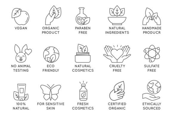 Download Organic Cosmetics Icon. Eco Friendly - Eco friendly Collection