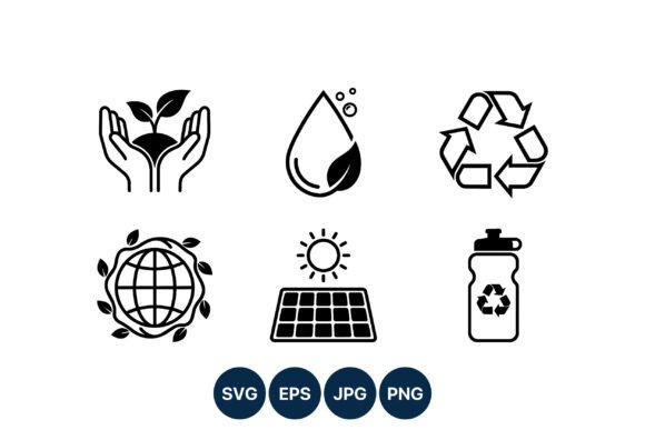 Download Eco Friendly Sustainability Symbols - Eco friendly Collection