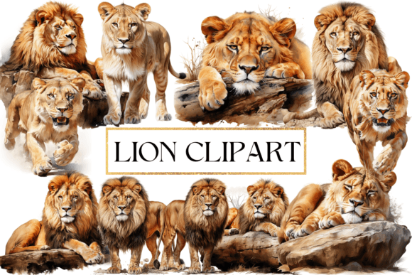 Download Lion Clipart - Clipart Collection