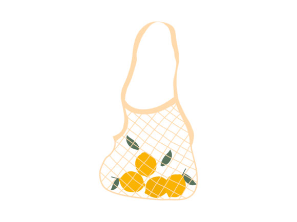 Download Macrame Bag &amp; Lemons Fruit Eco Friendly - Eco friendly Collection