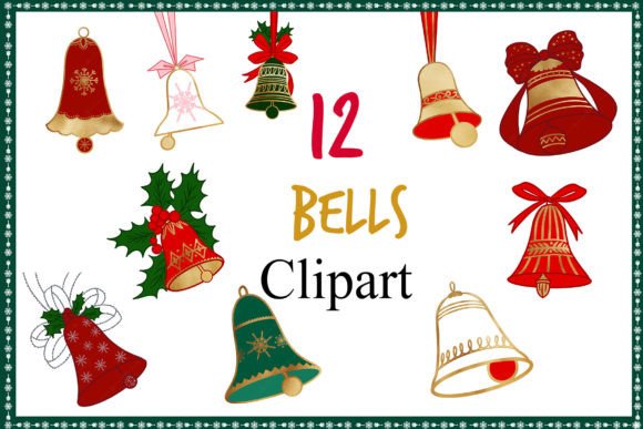 Download Christmas Bells Jingle Bells Clipart - Clipart Collection
