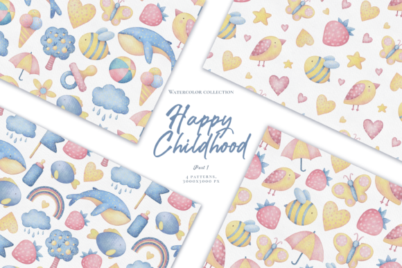 Download Happy Childhood. Cliparts &amp; Patterns.PNG - Clipart Collection