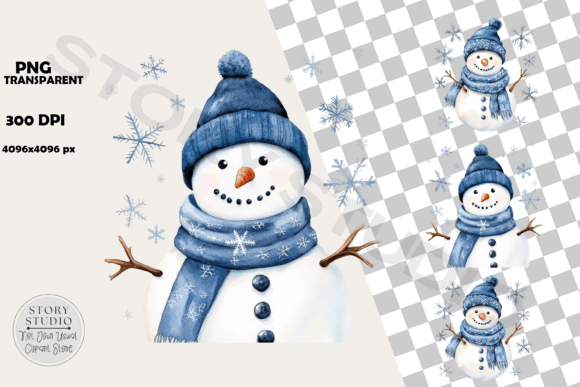 Download Cute Snowman Winter Holiday Clipart - Clipart Collection