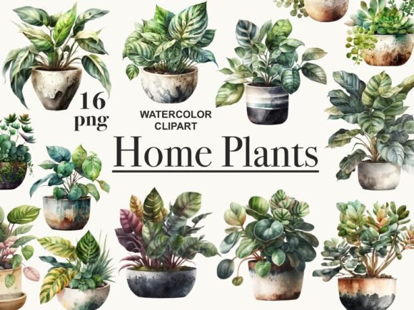 Download House Plants Clipart, Potted Plants Png - Clipart Collection
