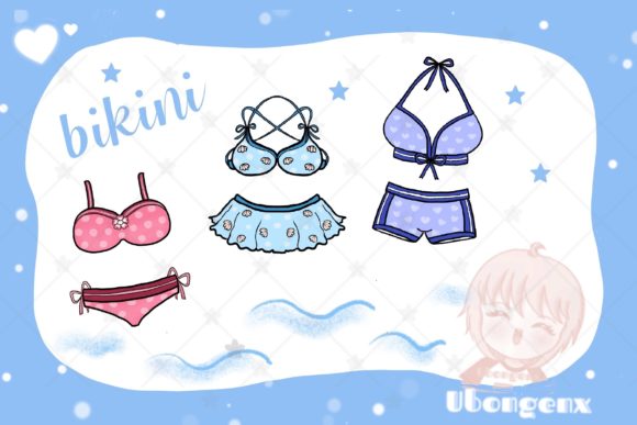 Download Bikini Clipart &amp; Sticker, Summer , Png - Clipart Collection